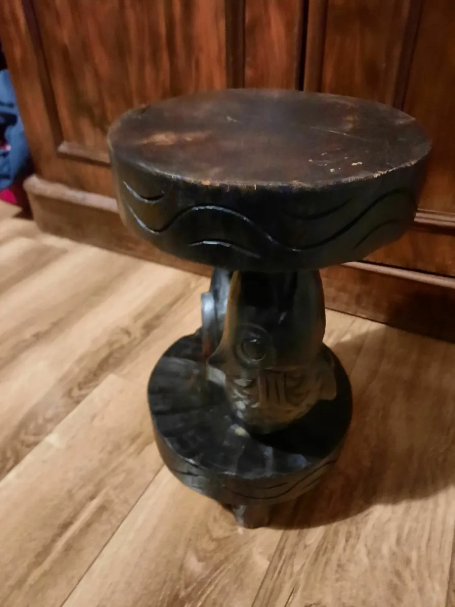 Antique stool - Image 3