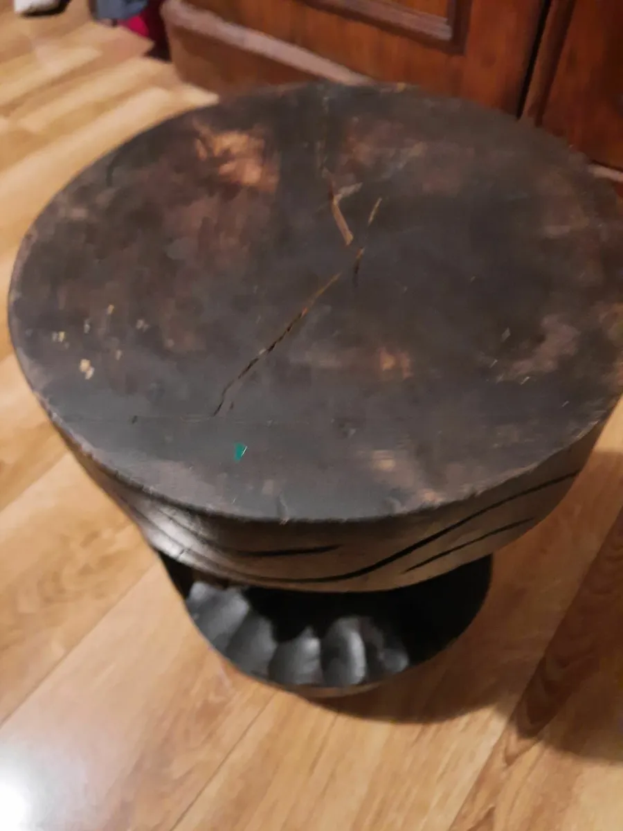 Antique stool - Image 4
