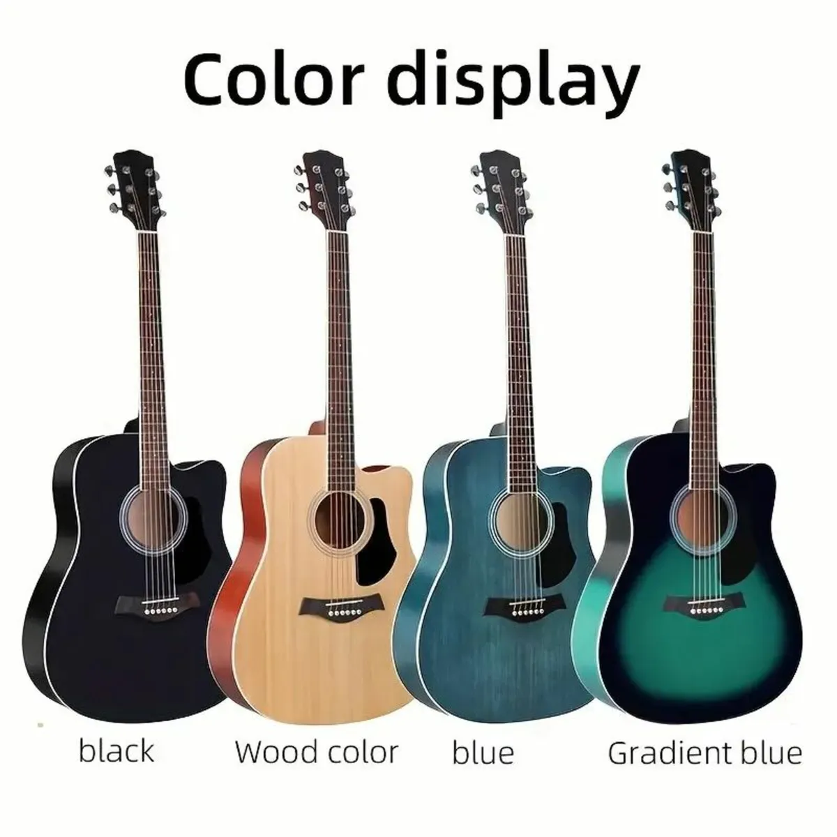 Guitar single board folk guitar performance Playin - Image 2