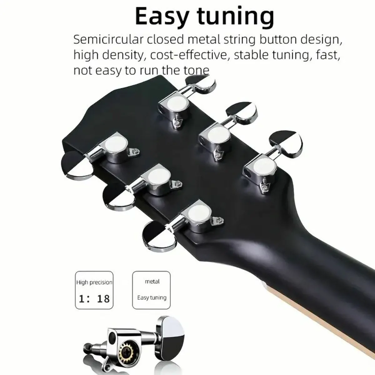 Guitar single board folk guitar performance Playin - Image 4