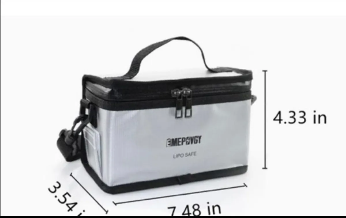 EMEPOVGY Lipo Battery Explosion Protection Bag - Image 1