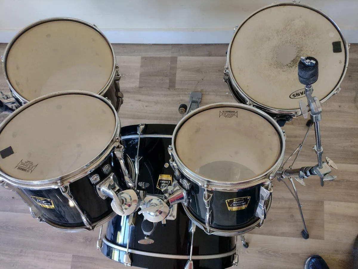 Yamaha Stage Custom Advantage With Cases. - Image 2