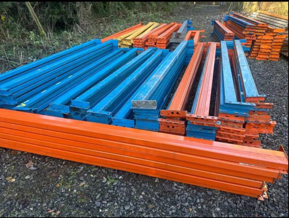 SINGLE BAY PALLET RACKING TWO SHELVES - Image 3
