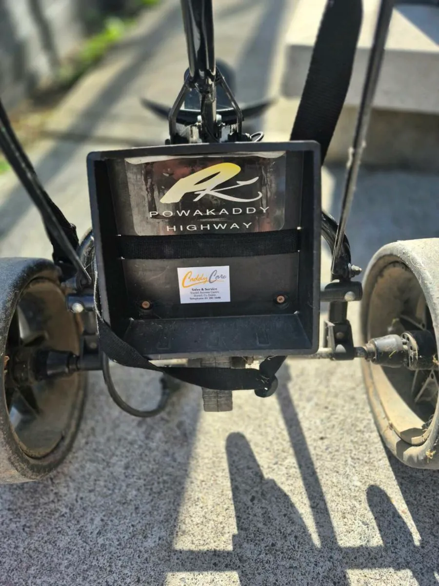 powakaddy highway electrical golf trolley working - Image 2