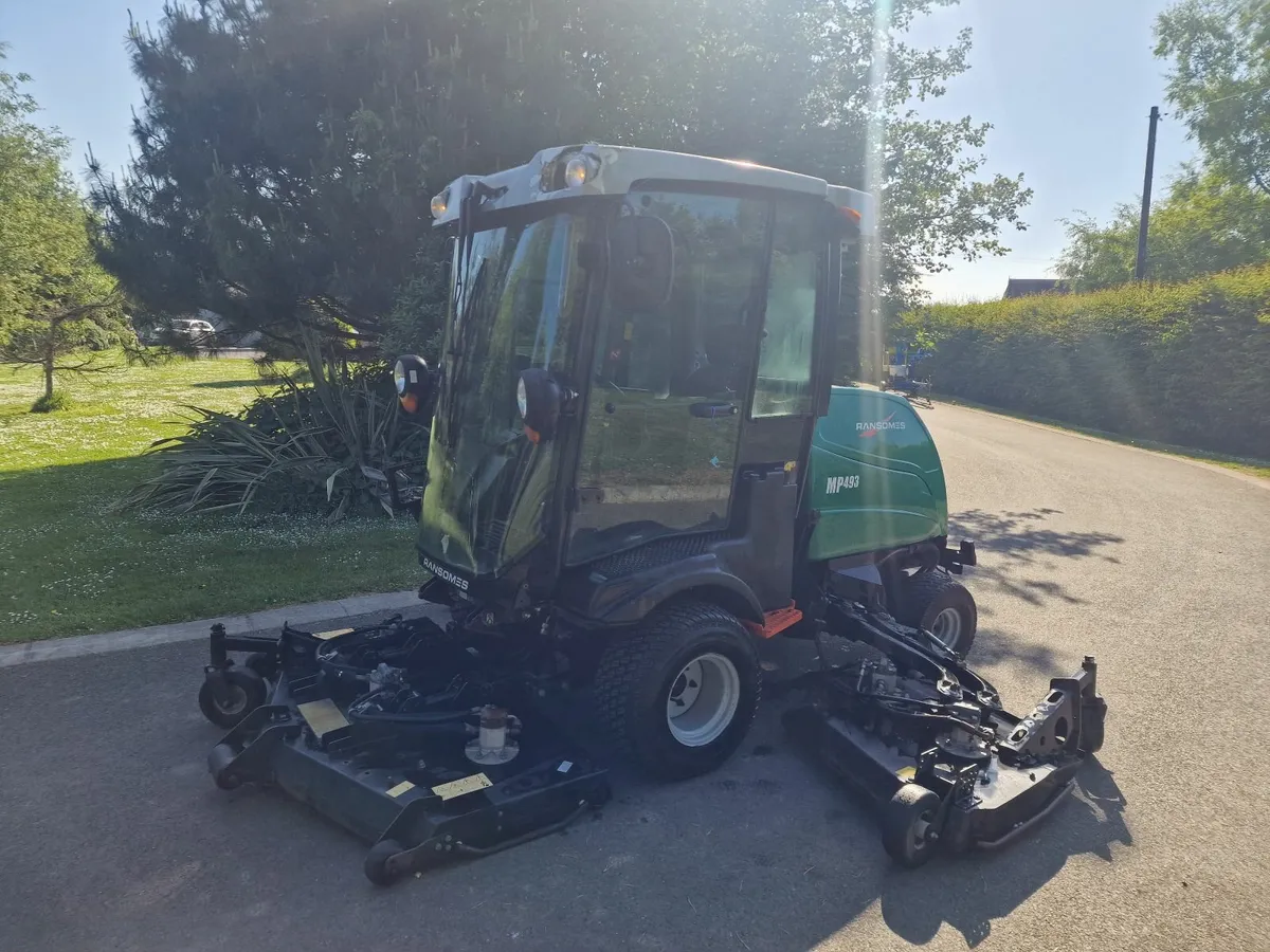 Ransomes MP493 kubota ride on mower lawnmower - Image 2