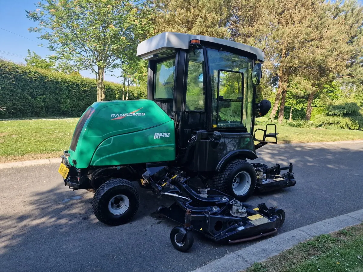 Ransomes MP493 kubota ride on mower lawnmower - Image 1