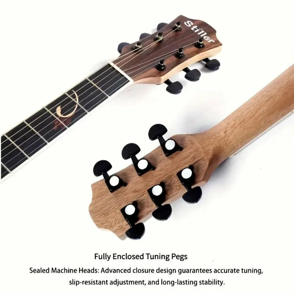 Premium Acoustic Guitar - Image 4