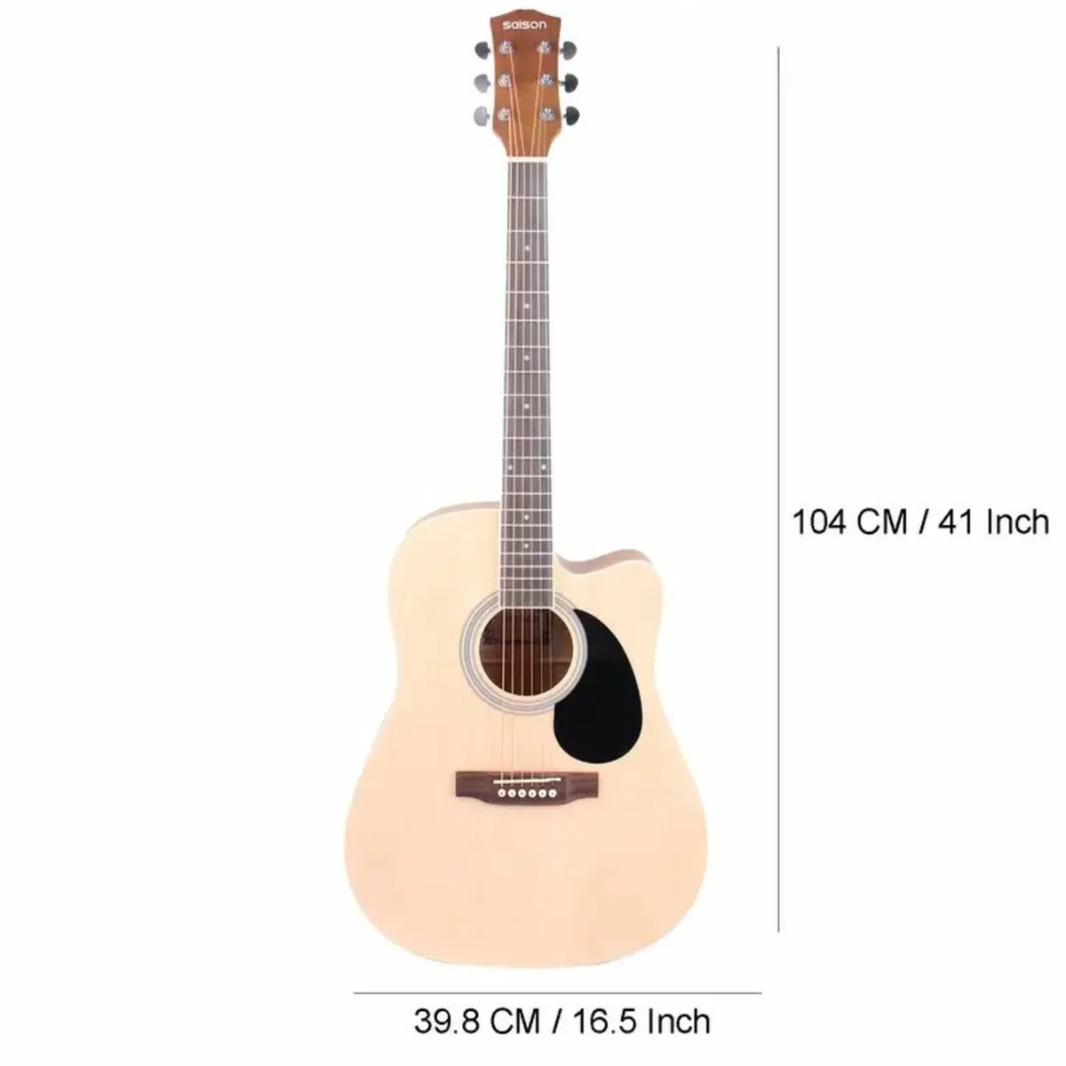 All Mahogany Black Folk Guitar With Matte Finish - Image 3