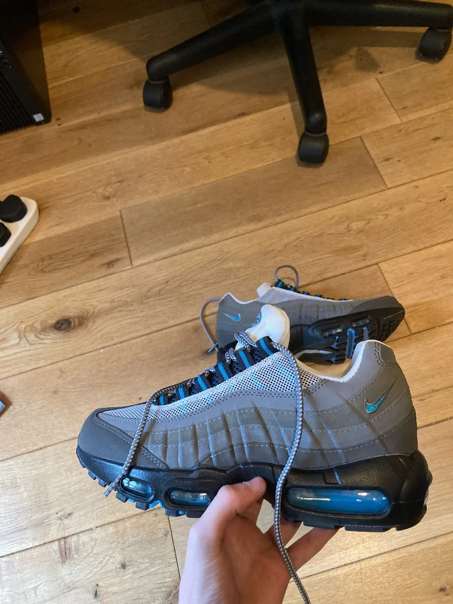 Nike air max 95 blue and grey - Image 3