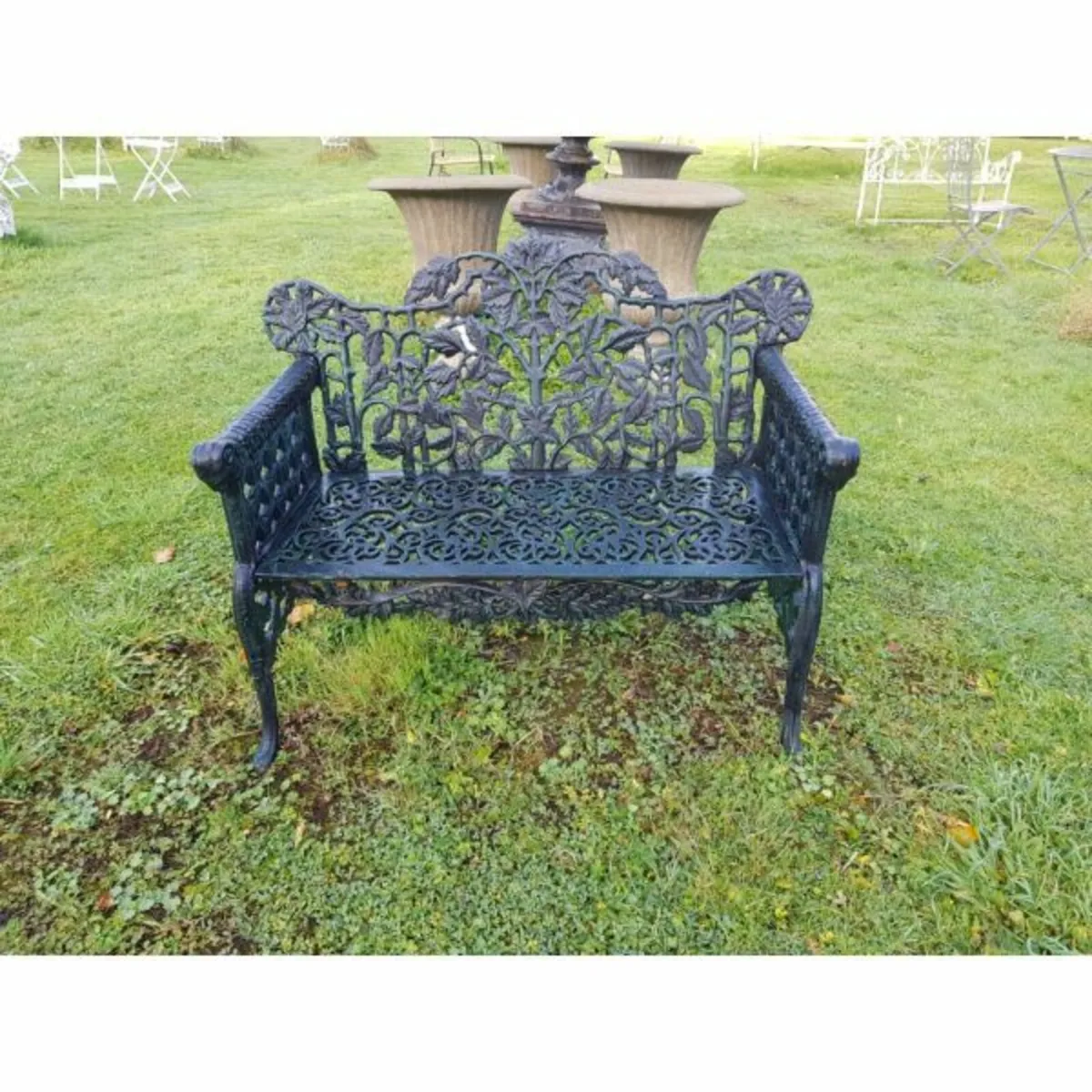 Bench – Cast Iron Rams Head – D815 - Image 3