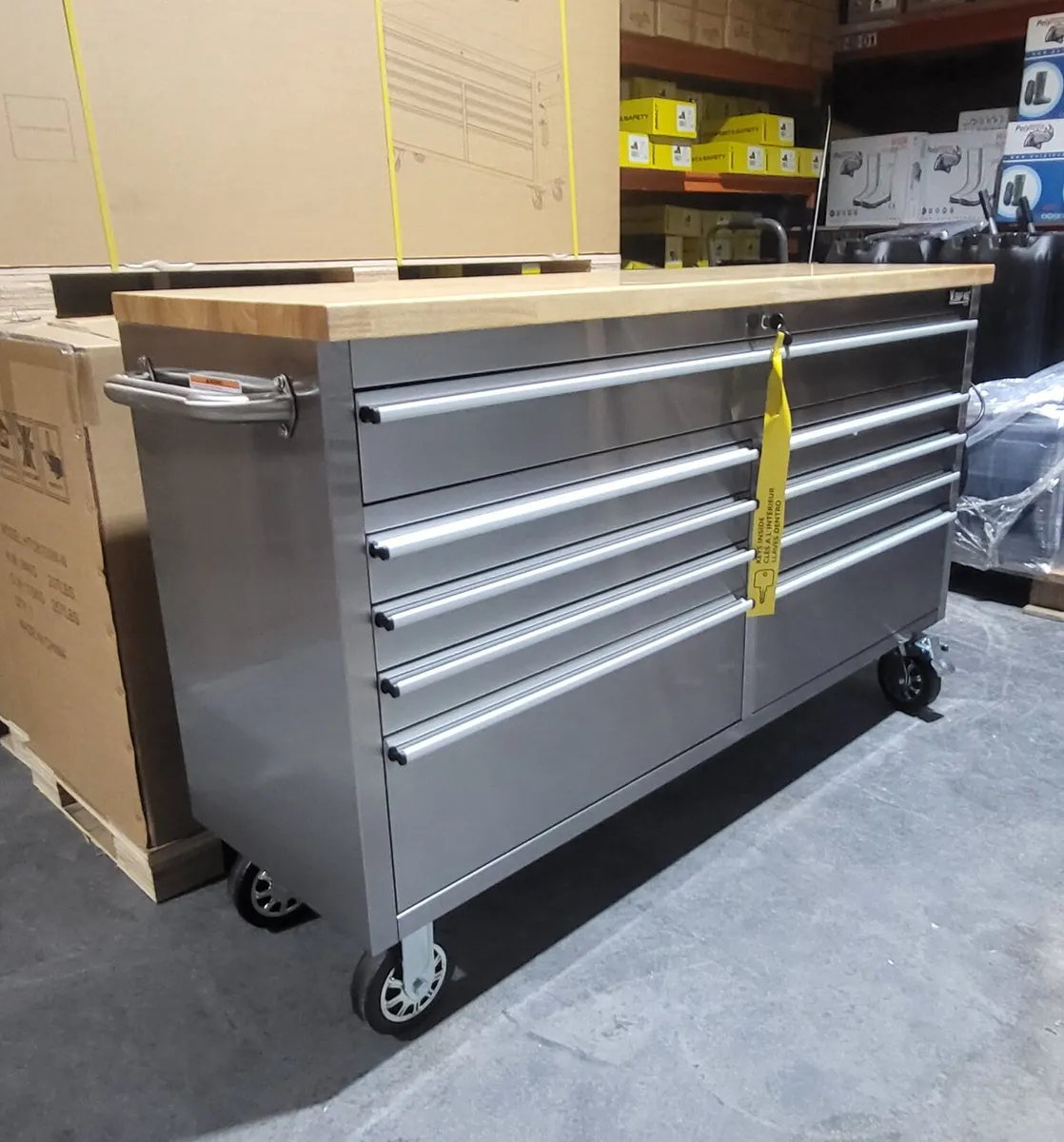 61" TOOL BOX WITH POWER UNIT - Image 2