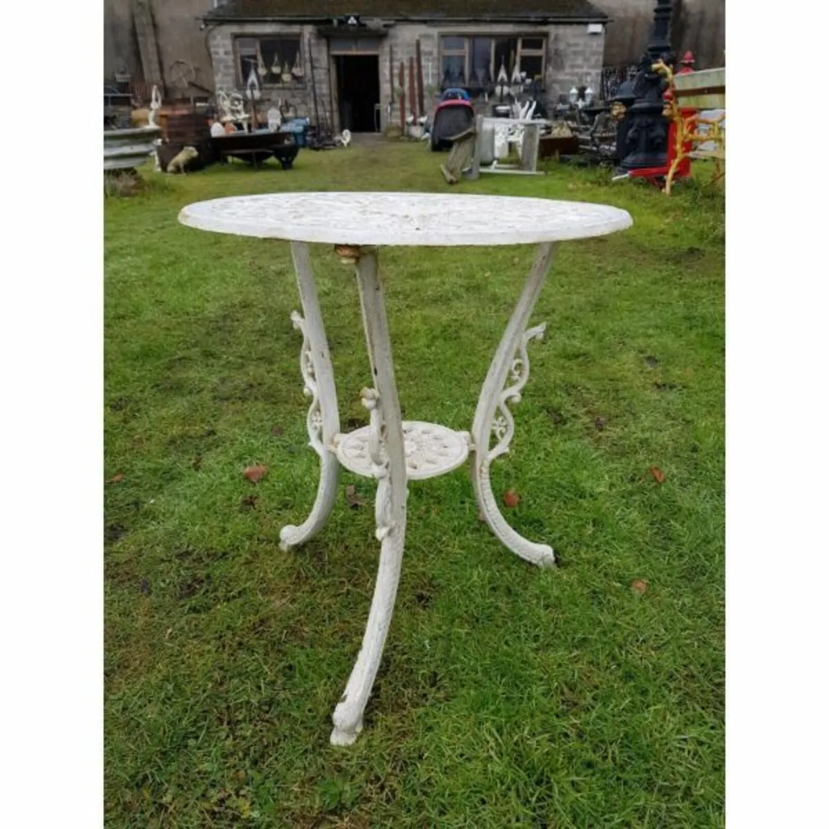 Cast Iron Table – Medium – Style H – H289 - Image 2