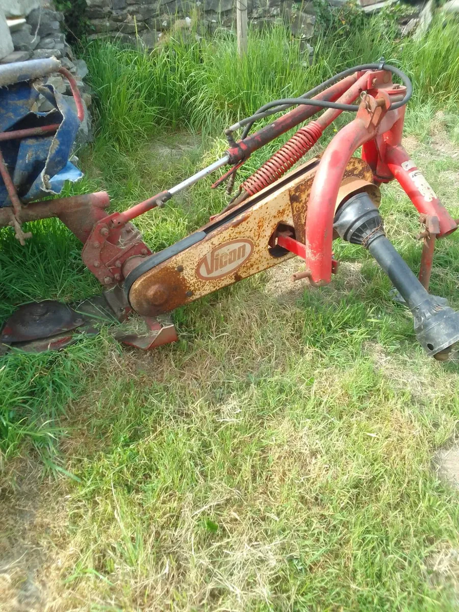 5ft 6 Vicon Disc Mower - Image 3