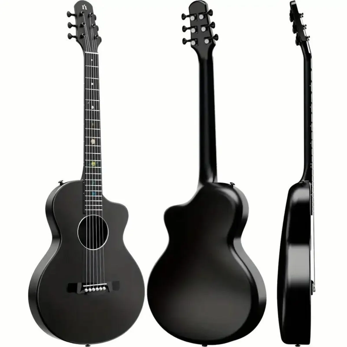 NATASHA Asteroid Carbon Fiber 96.52cm Folk Guitar - Image 4