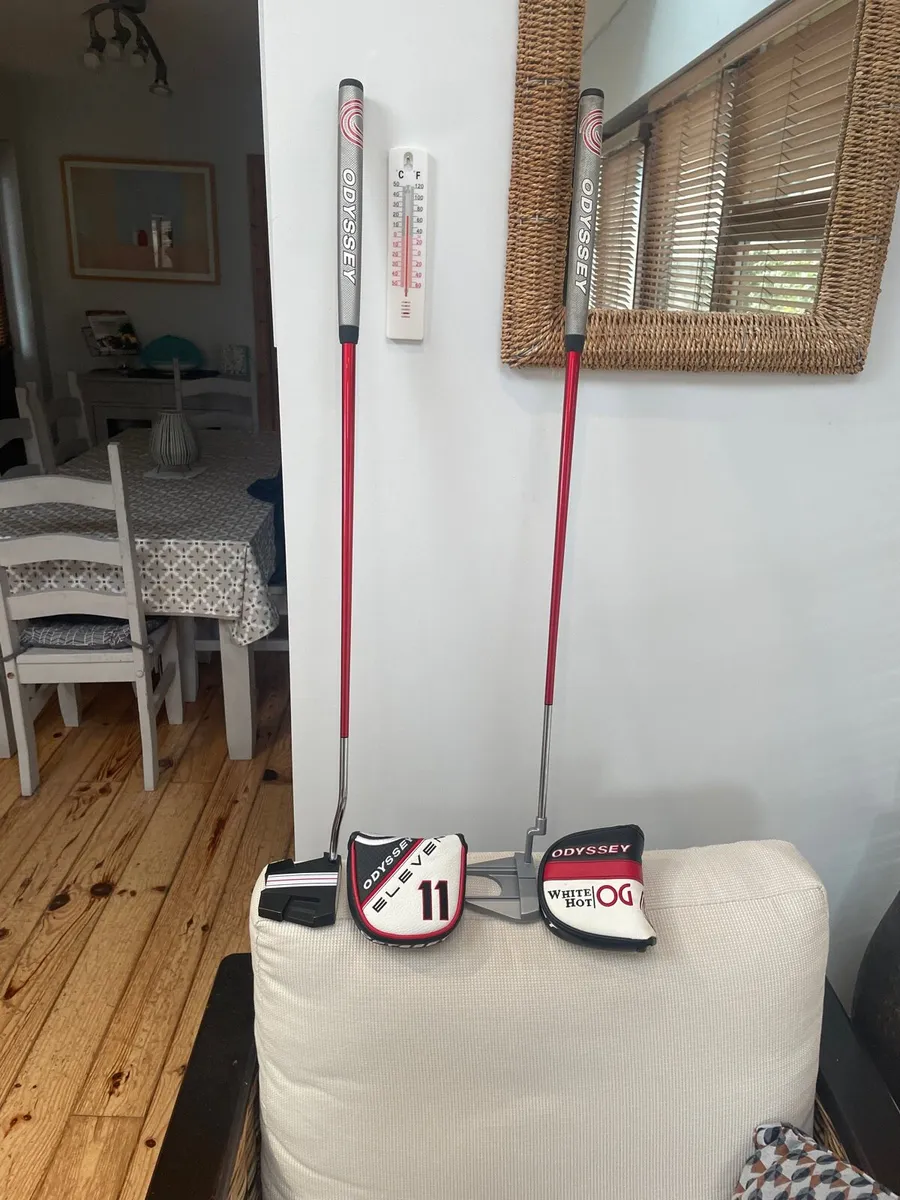 Odyssey putter’s both 34 inch. - Image 1