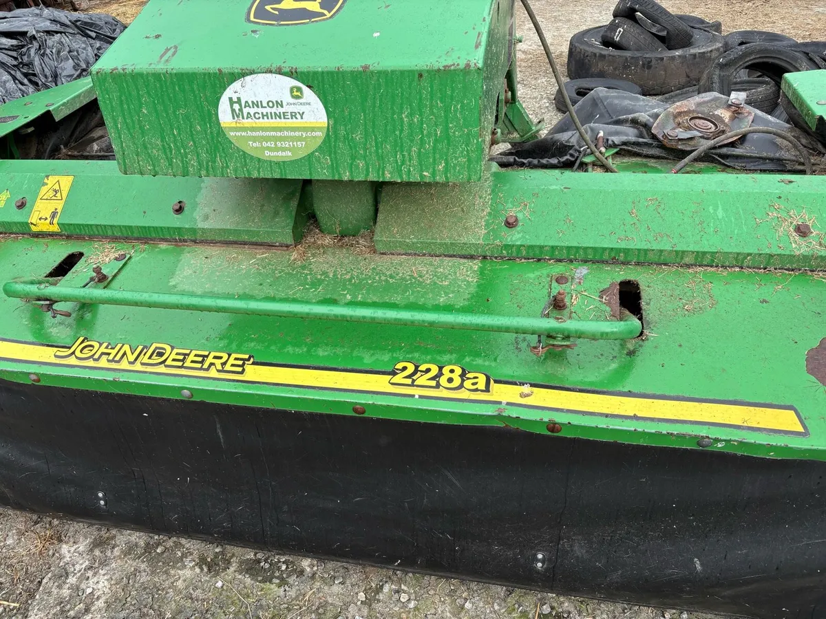 John Deere 228A front mower - Image 3