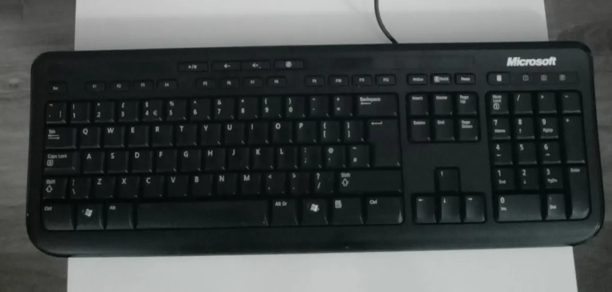 Microsoft computer keyboard