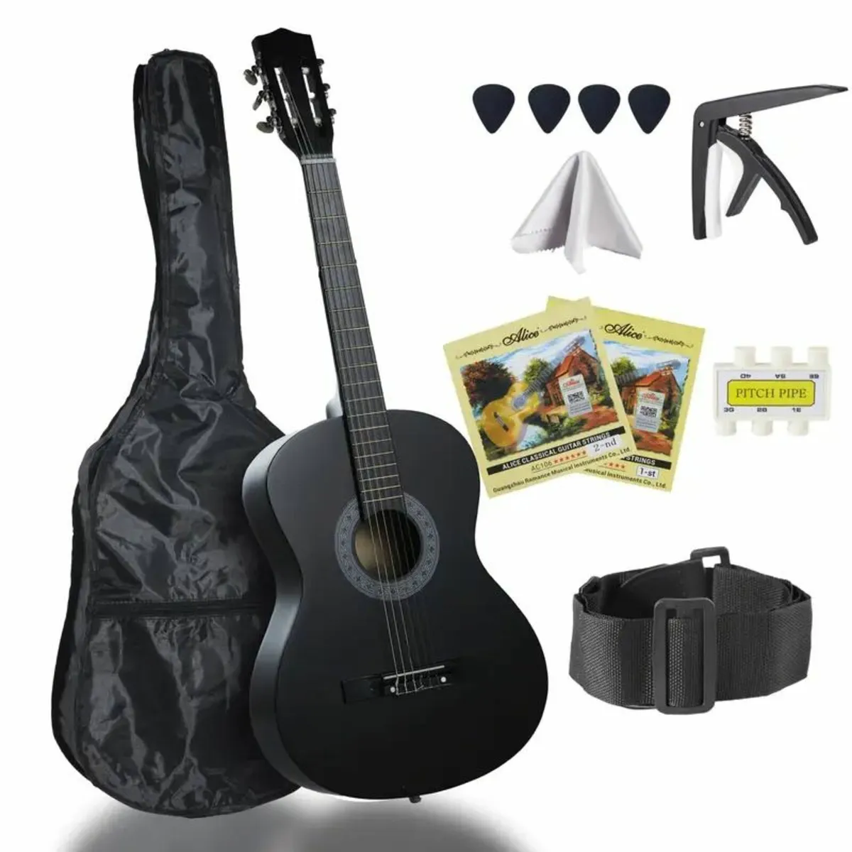 38-inch entry-level classical guitar - Image 2