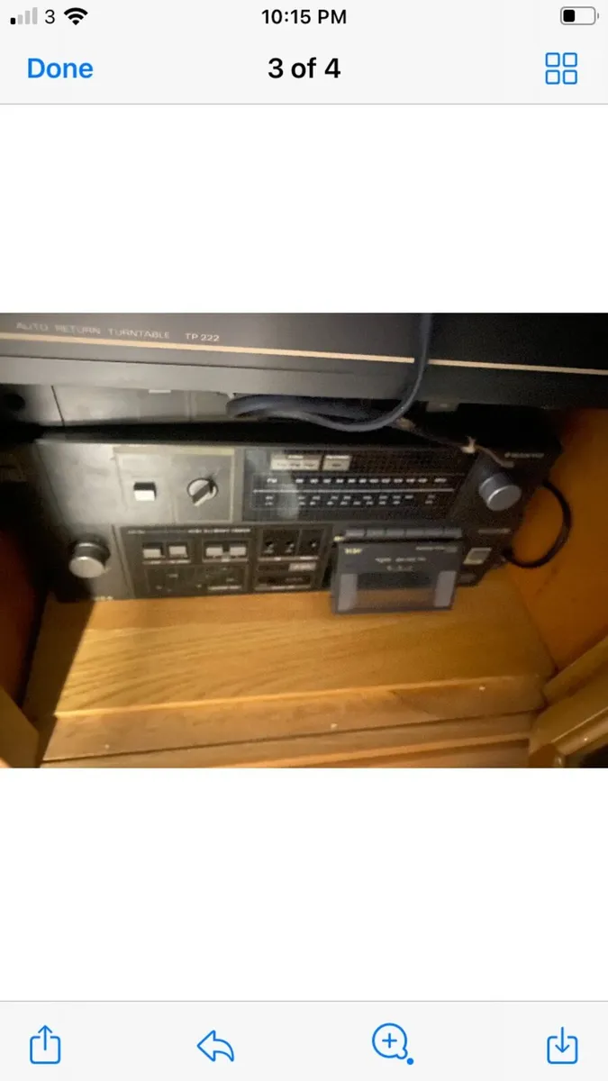 Sanyo record/tape player - Image 2