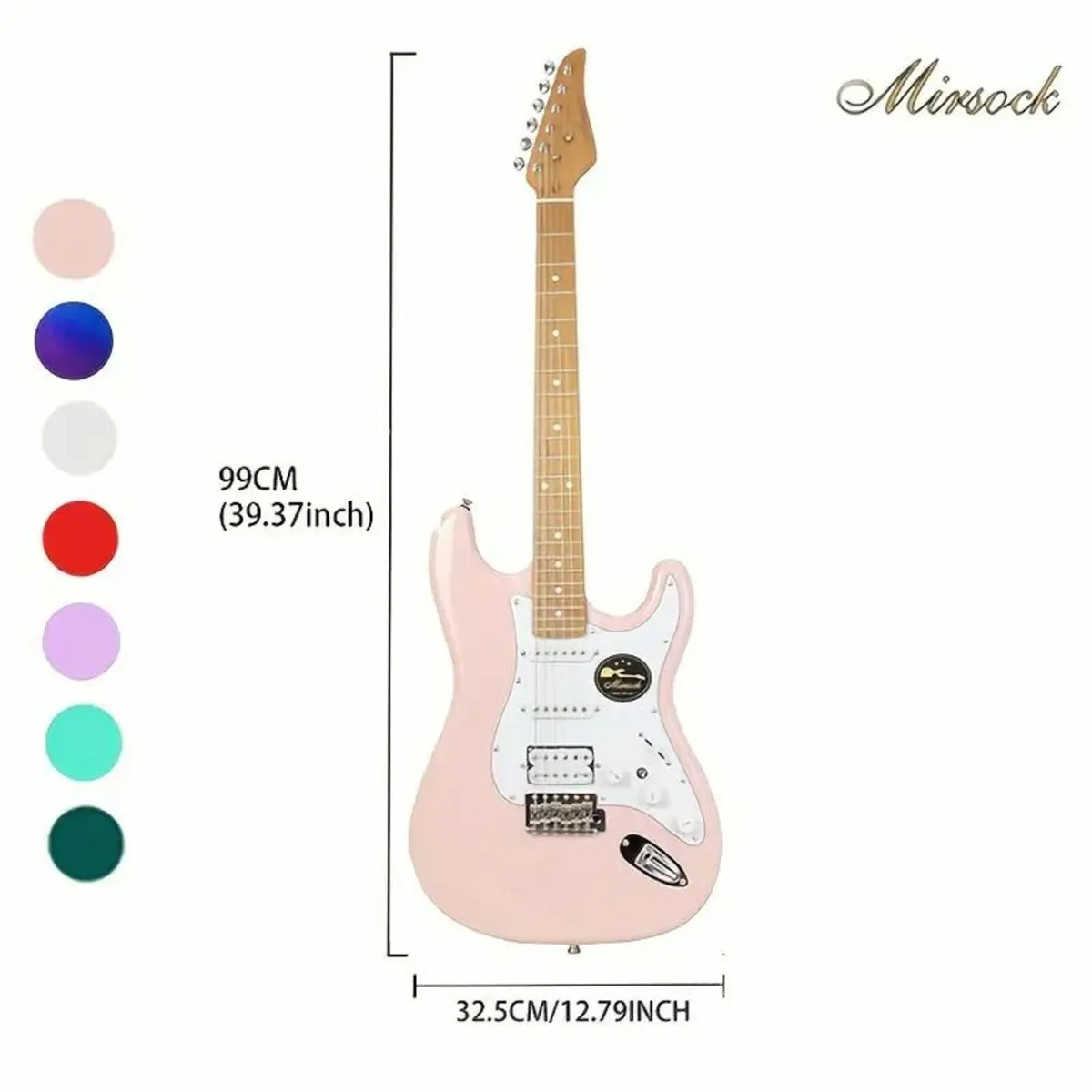 Mirsock DLX60 Beginner Electric Guitar - Image 3