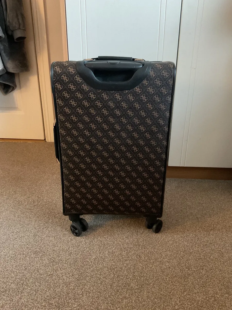 Guess leather carry on suitcase - Image 3