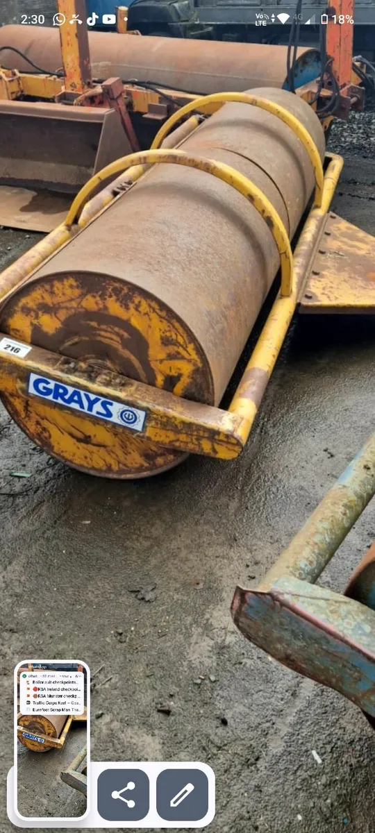 Fleming  power linkbox Grays roller - Image 3