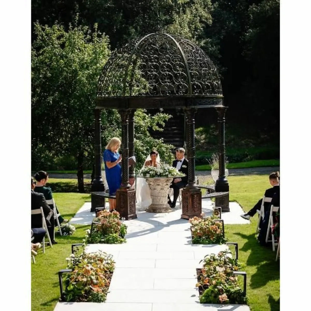 Cast Iron Gazebo – D1119 - Image 3