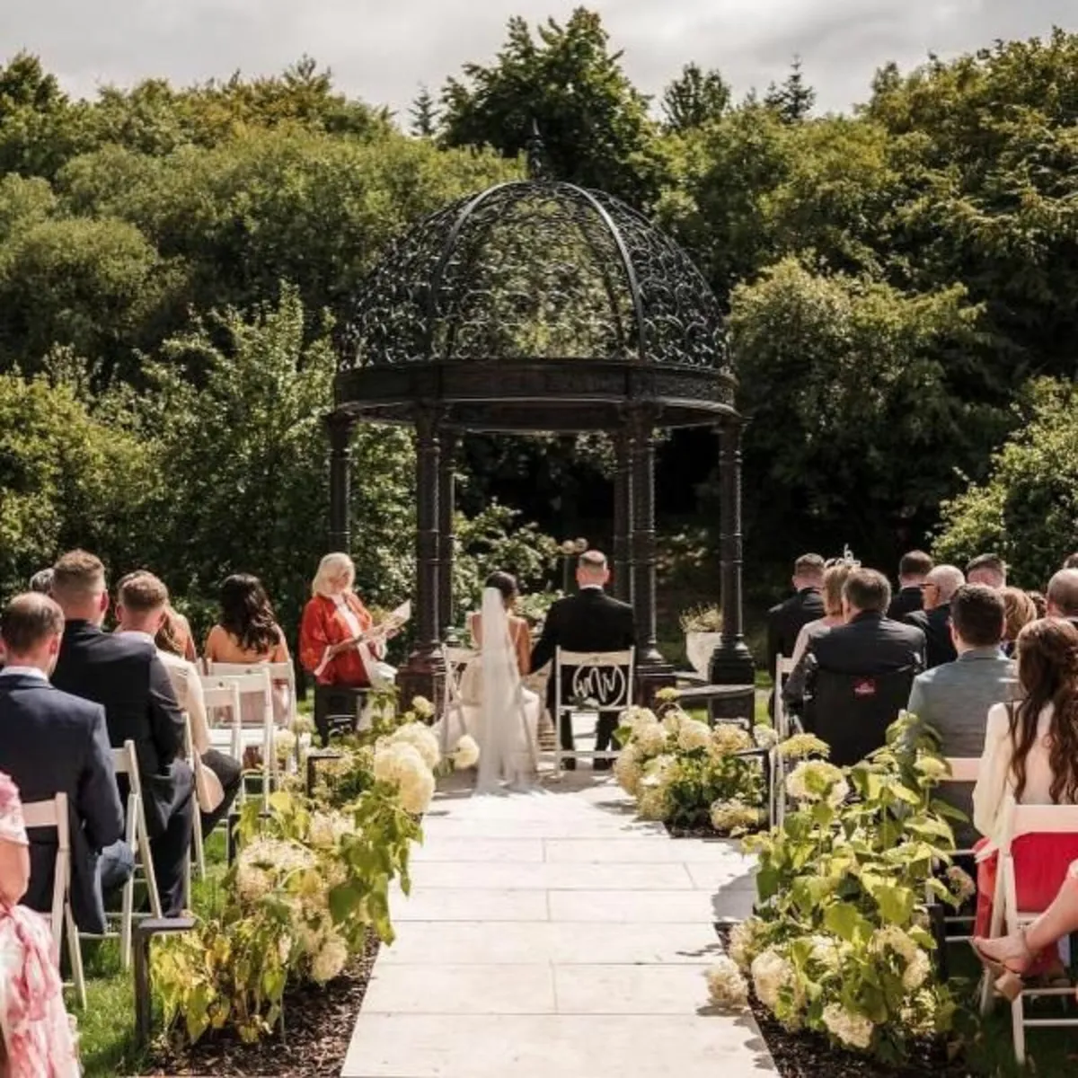 Cast Iron Gazebo – D1119 - Image 4