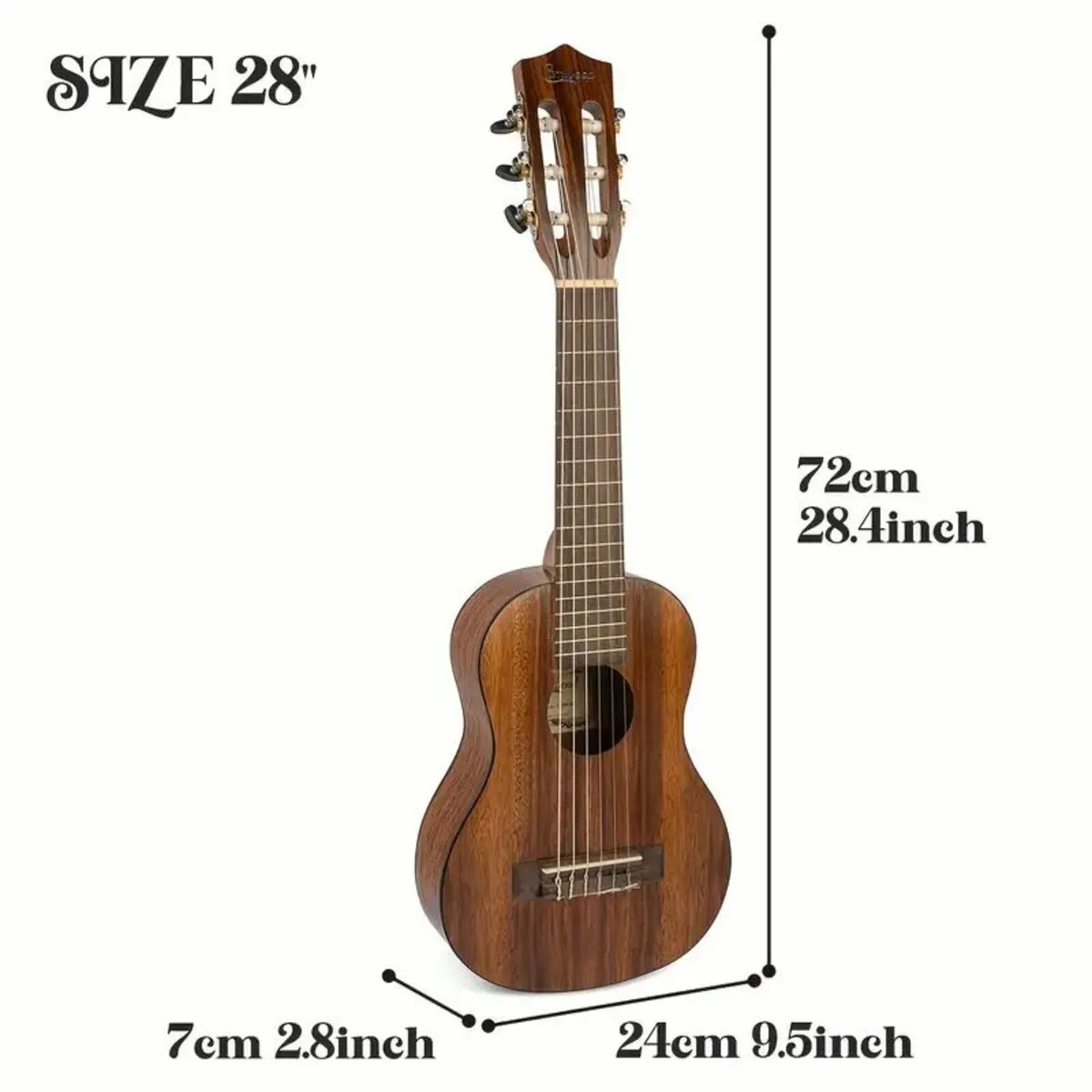 Camwood 71.12cm Acoustic Guitalele - Image 3