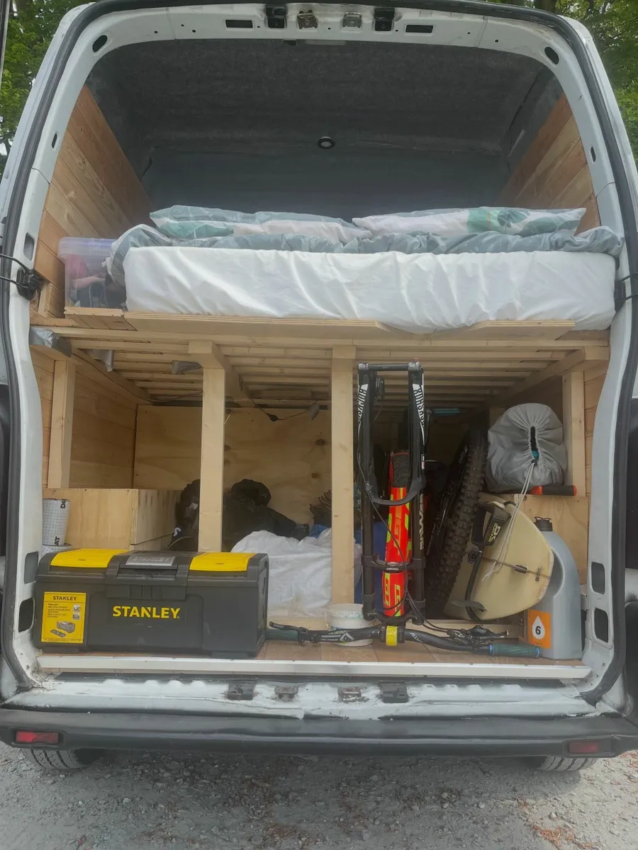 Campervan with storage for bikes/surf boards etc - Image 2
