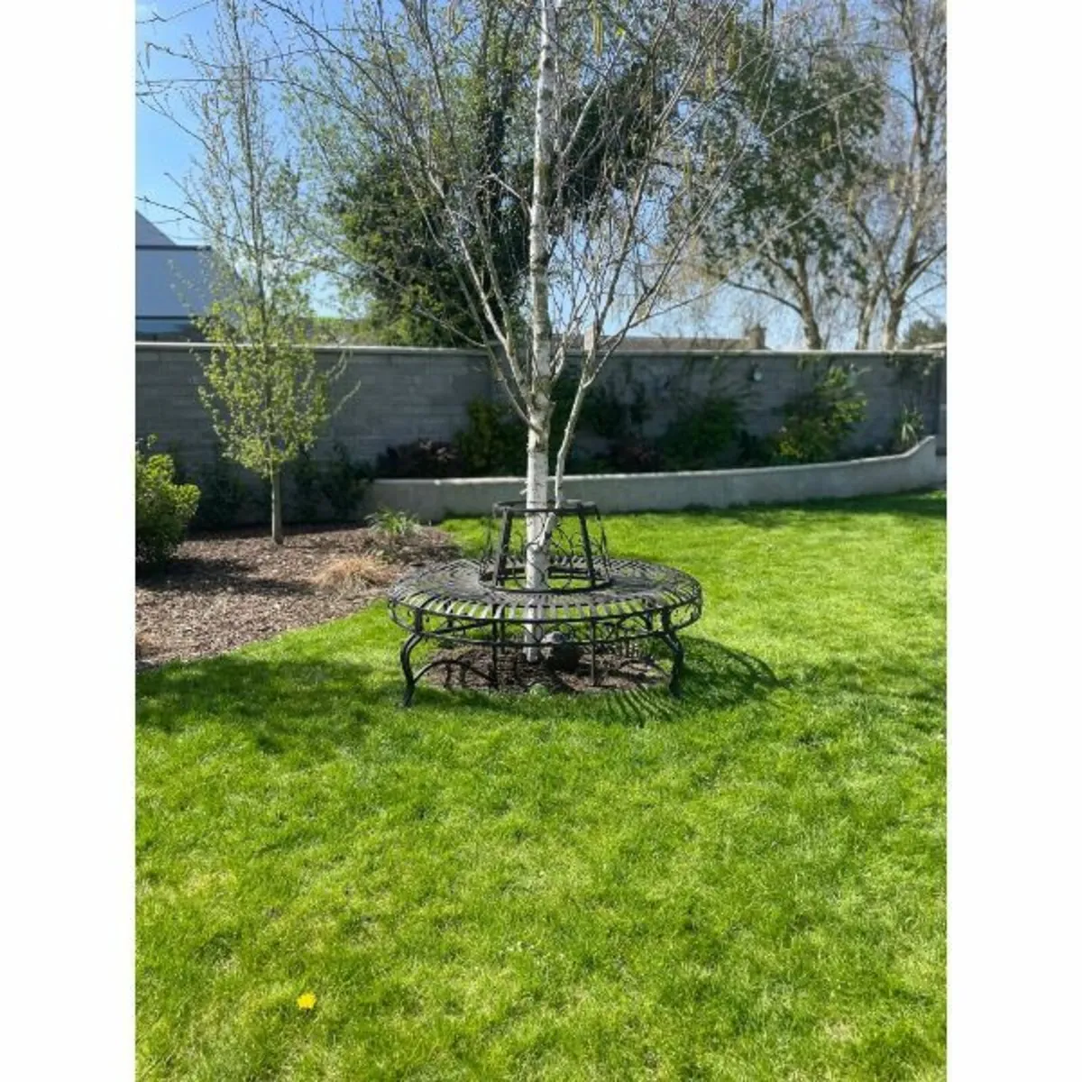 Tree Bench – Grey – D5672 - Image 1