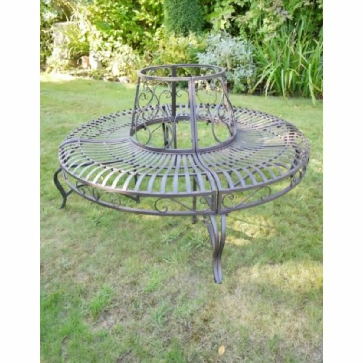 Tree Bench – Grey – D5672 - Image 2