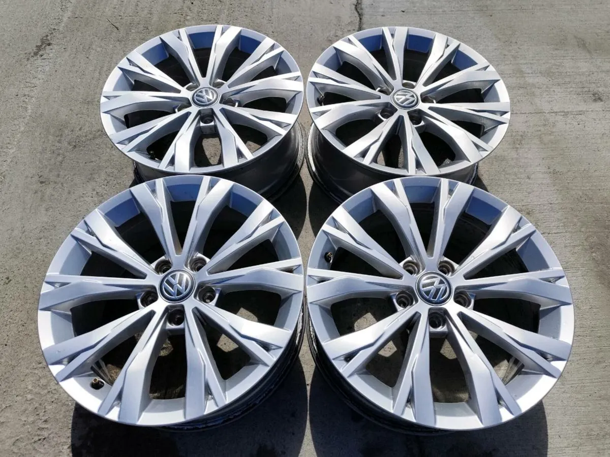 17" VW alloy wheels - Image 1