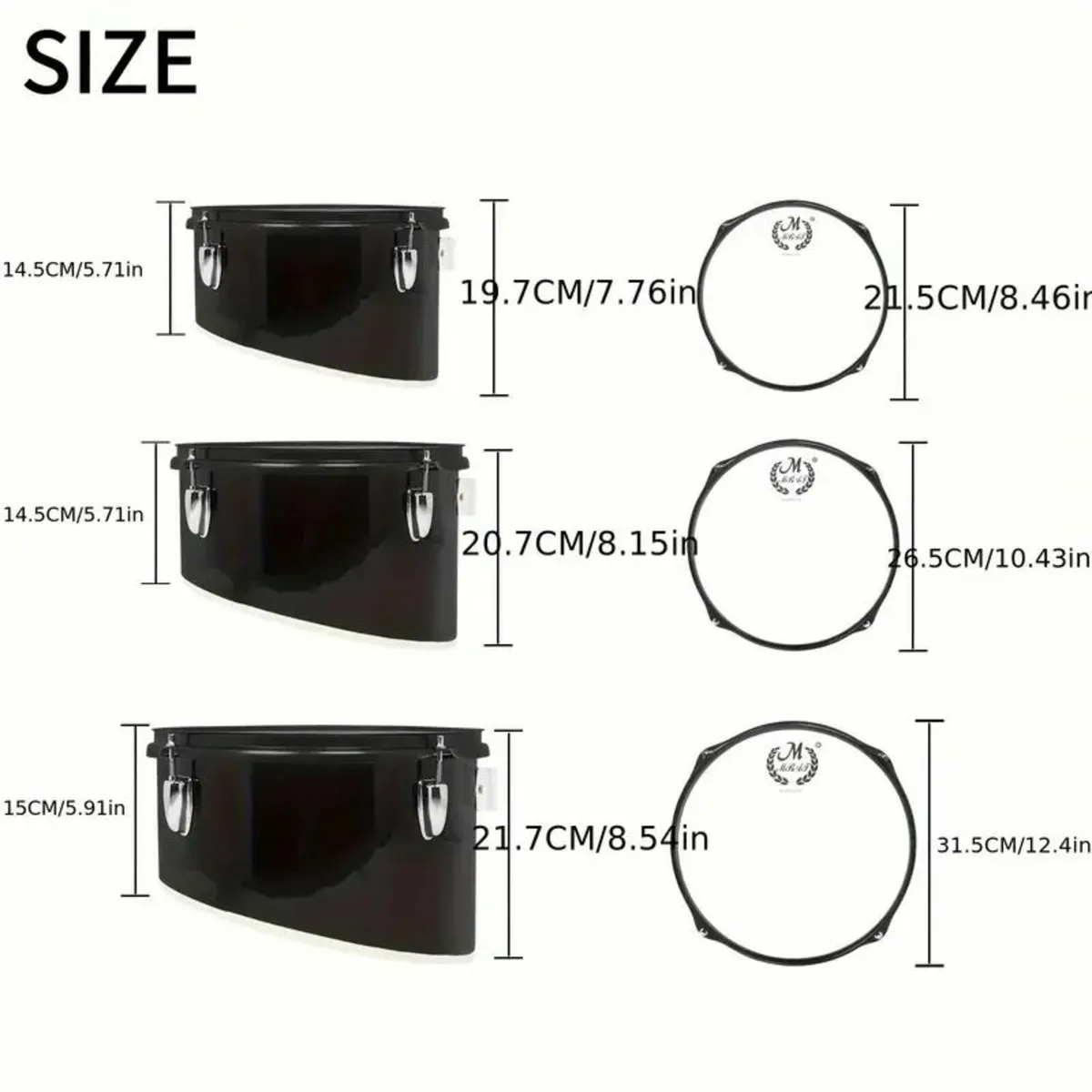 MMBAT triple marching drum - Image 3
