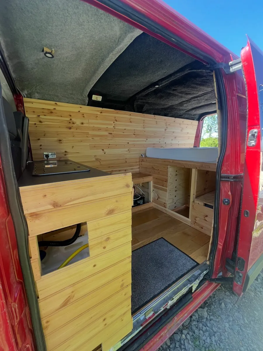Campervan with storage for bikes/surf boards etc - Image 2