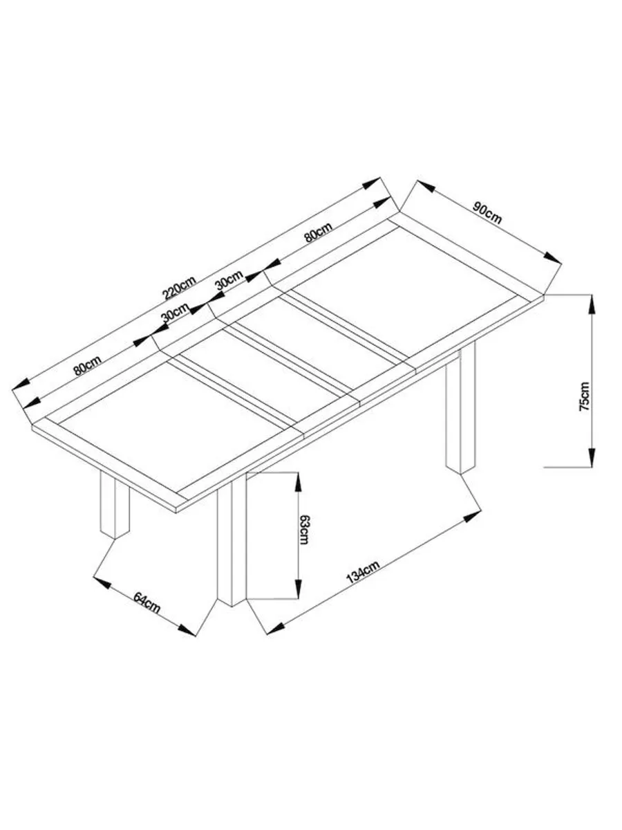Next Dining Room Table - Image 2