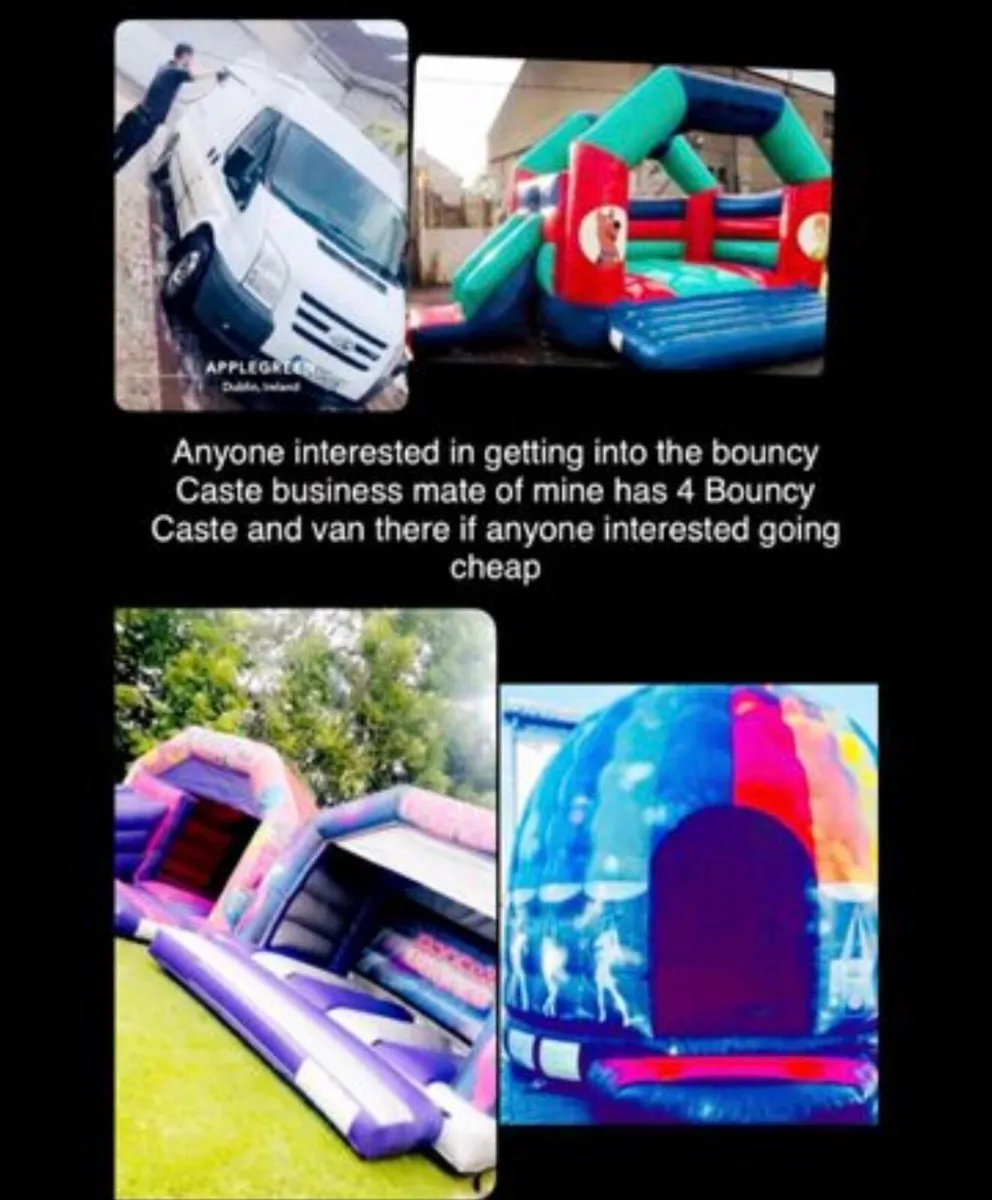 Van and 4 bouncy Castes - Image 2