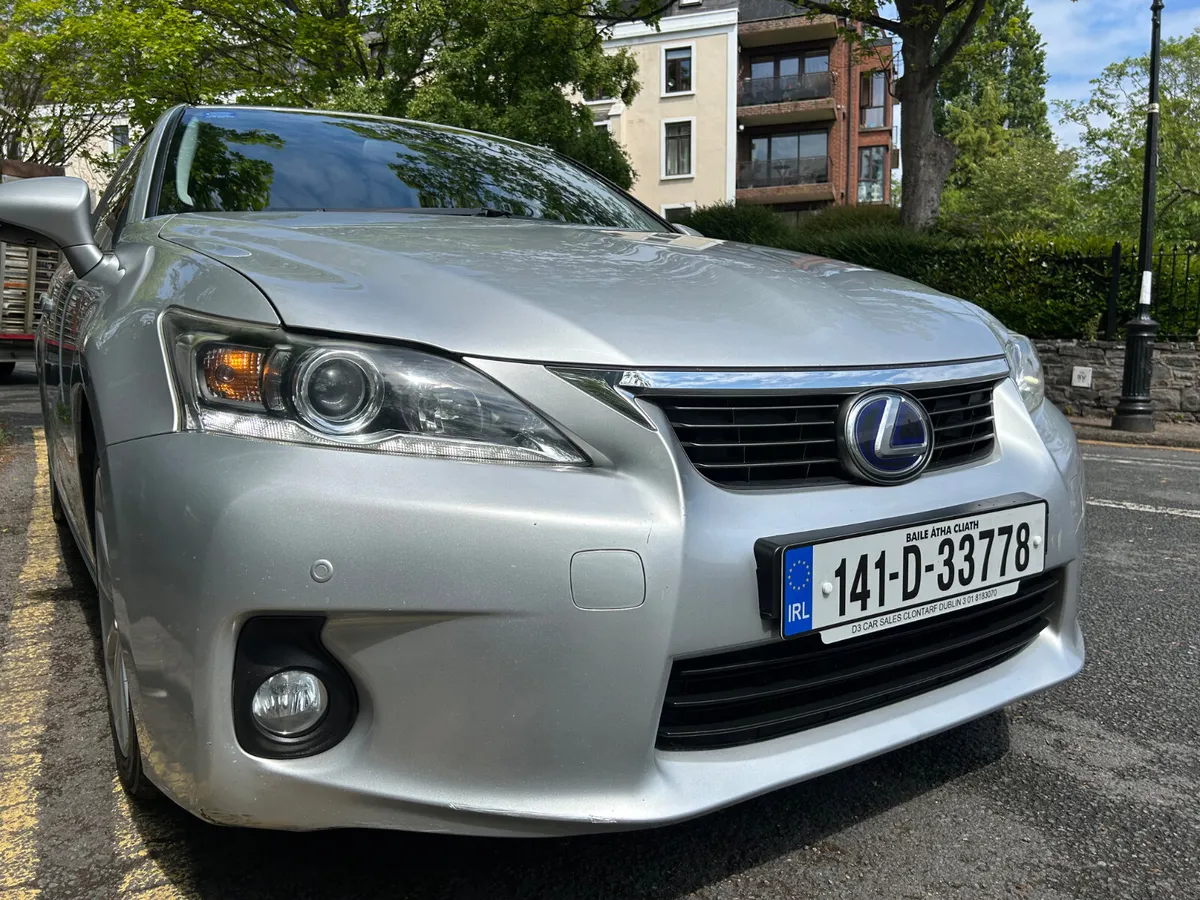 2014 LEXUS CT200 HYBRID LEATHER INTERIOR SAT NAV - Image 3