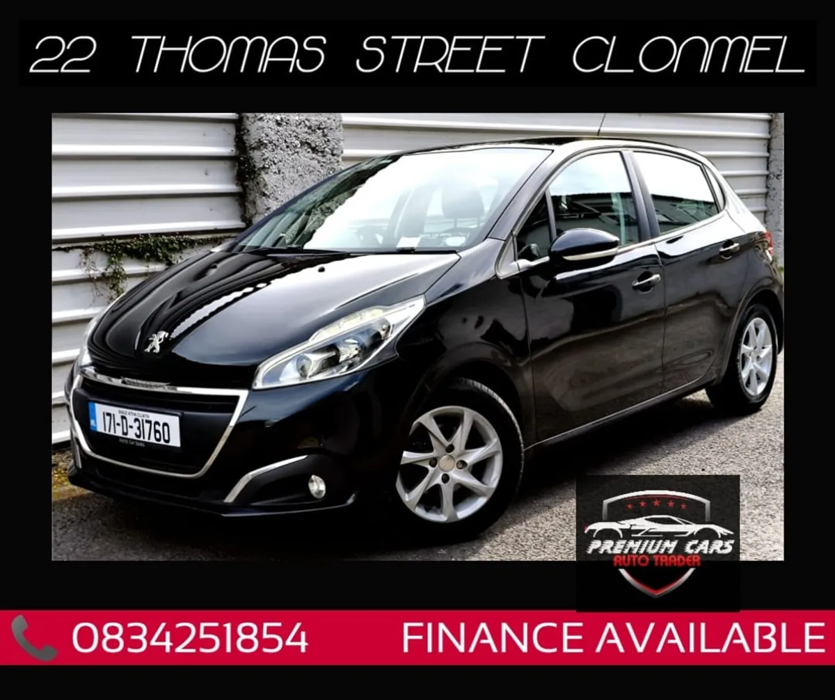 Peugeot 208 2017 NEW NCT , FINANCE, WARRANTY - Image 1