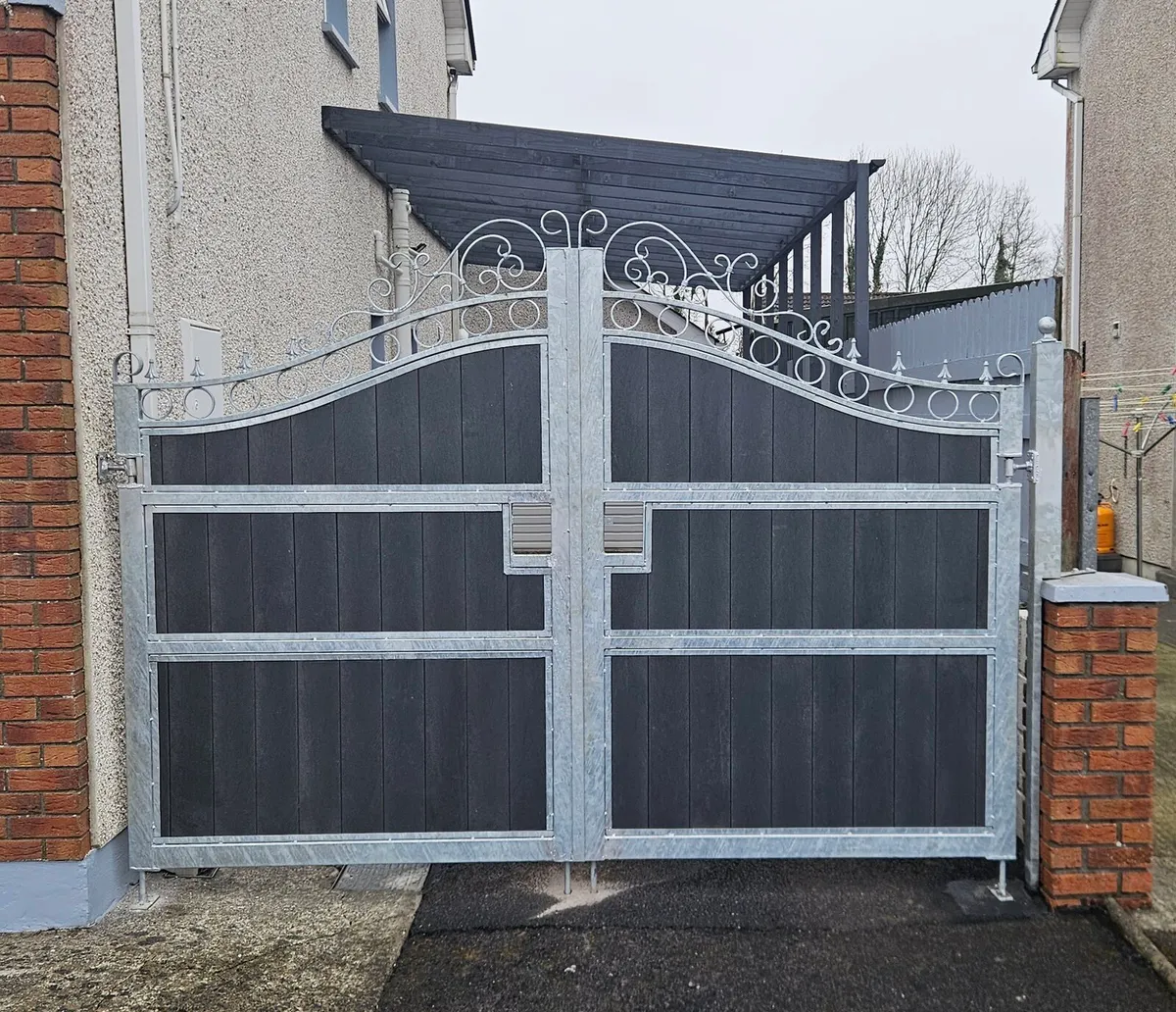 Galvanised House Gates - Image 1