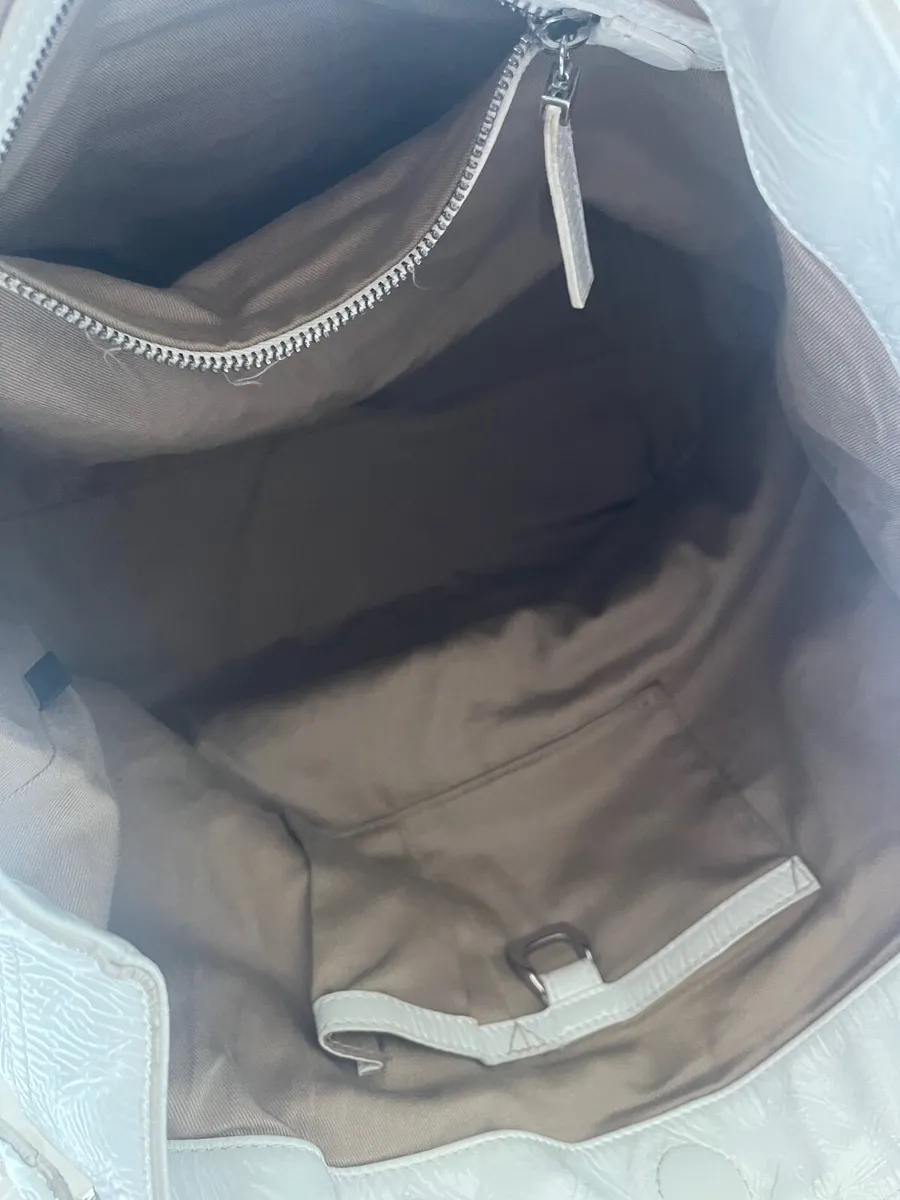 Vintage Jaeger off white bag - Image 2