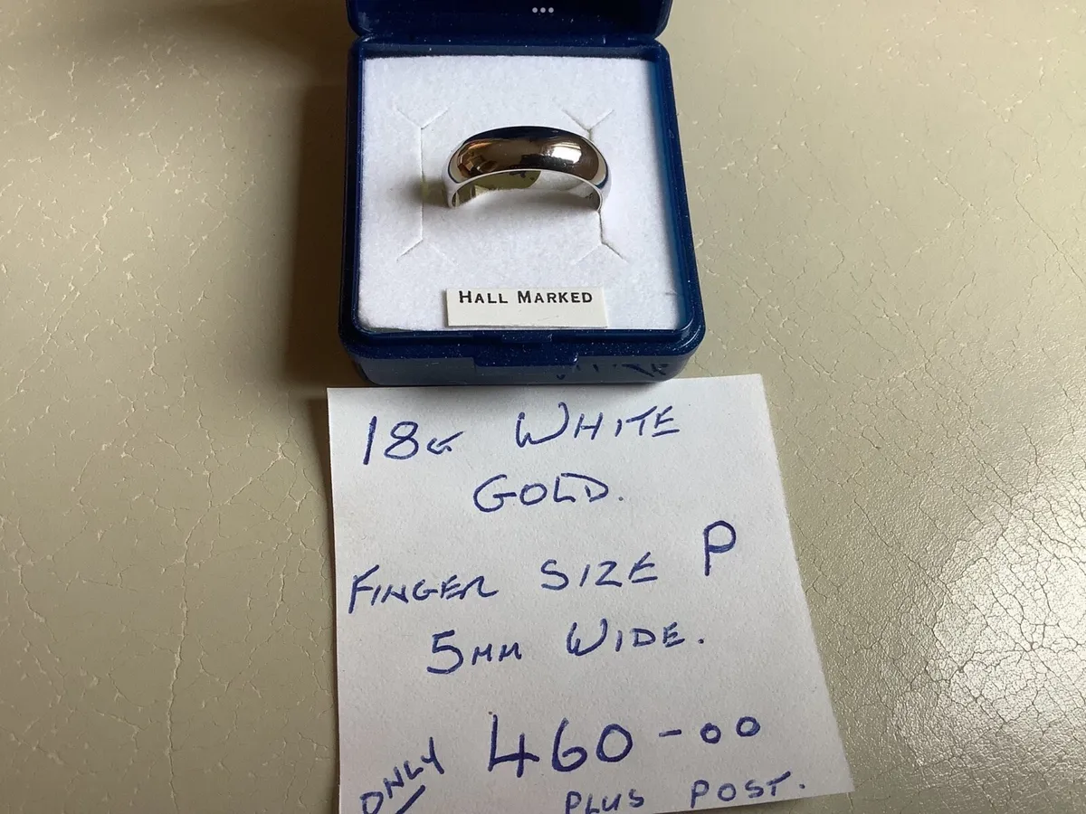 NEW 18ct SOLID GOLD HEAVY RING - Image 2