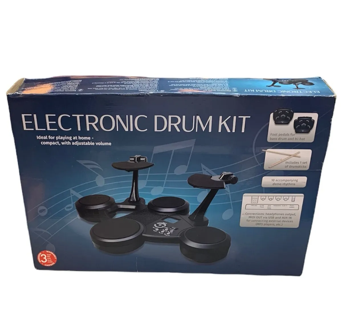 Compact Sheffield Electronic Drum Kit - full set. - Image 2