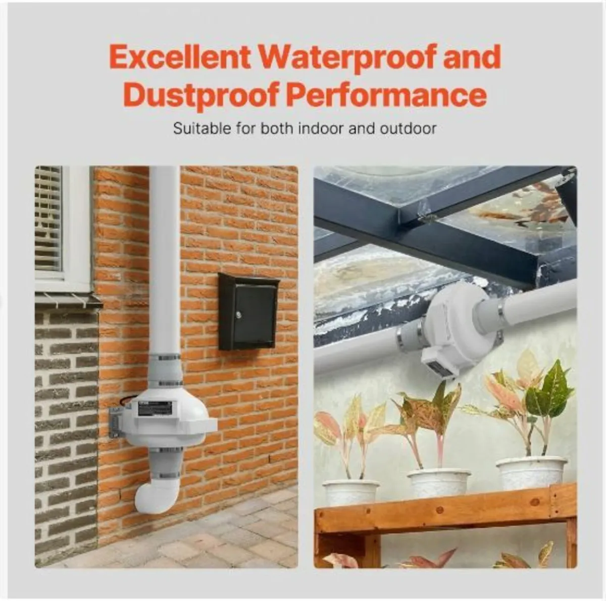 4" to 3.5" Radon Mitigation Fan System Kit - Image 2