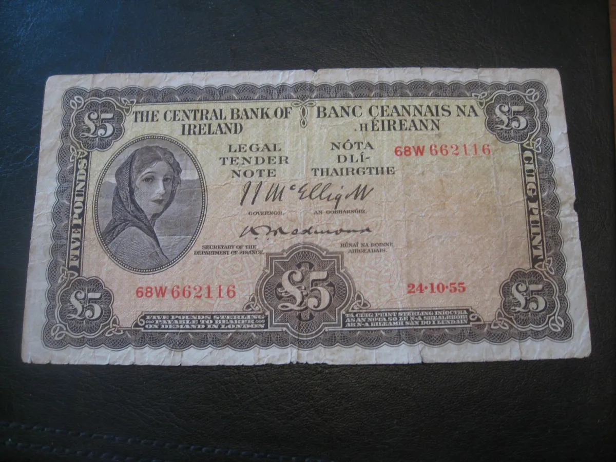 5 Pound Lavery Notes - 20 Euros Each - Image 3