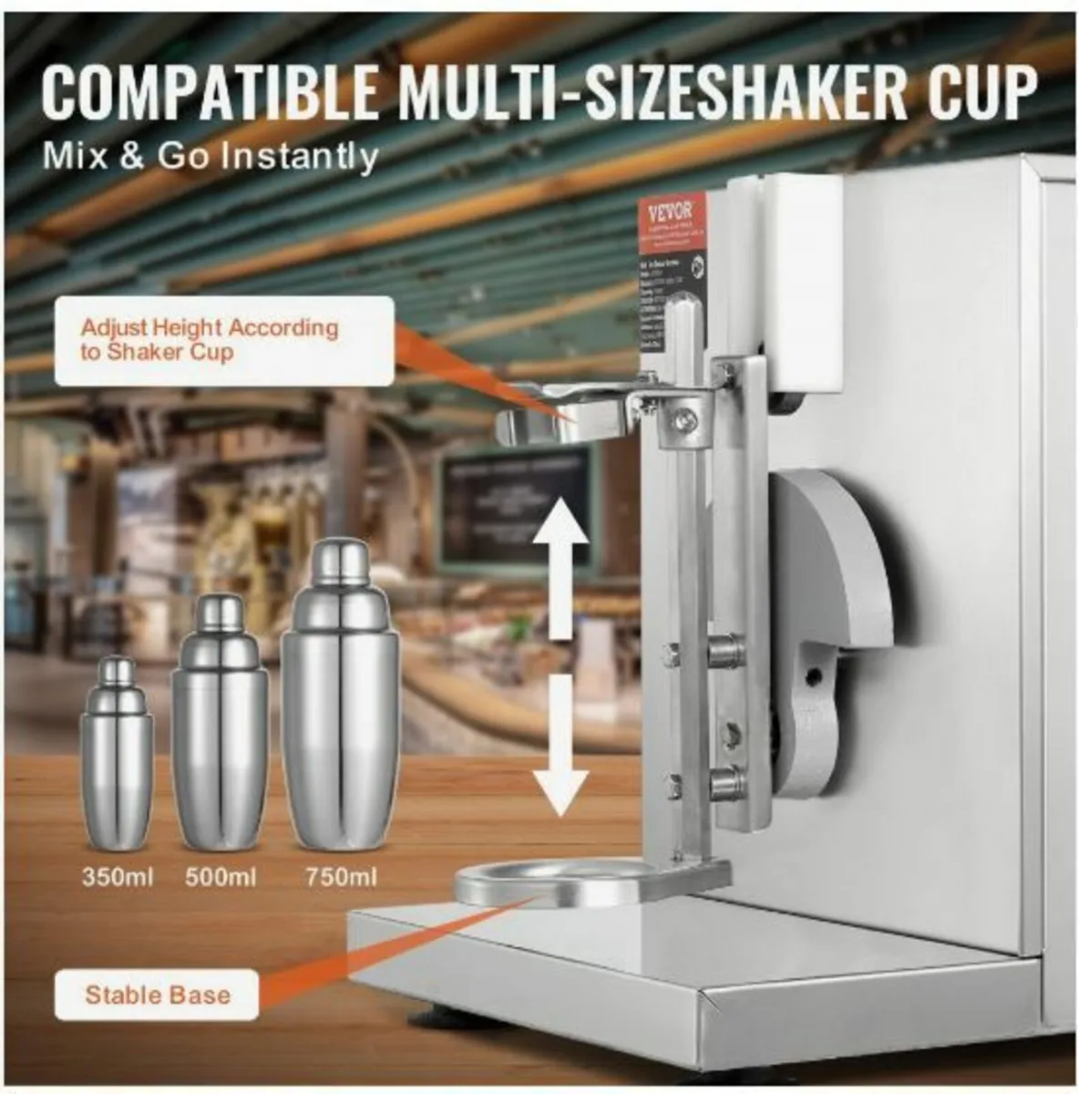 Milkshake Maker Machine 120W Electric - Image 3