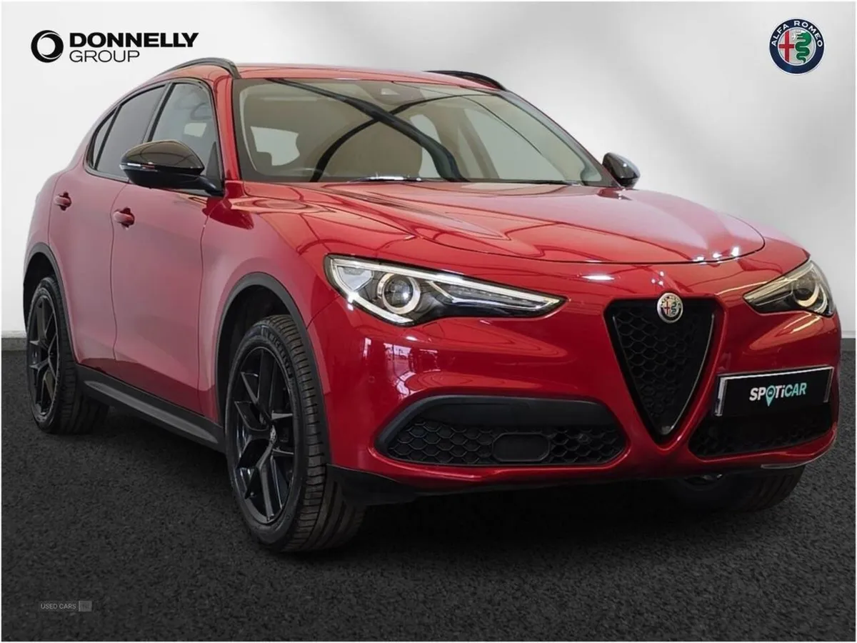 Alfa Romeo Stelvio 2.0 Turbo 200 Nero Edizione 5d - Image 1
