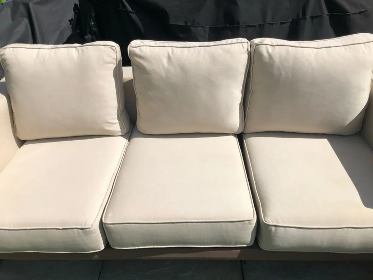 3 Seater Outdoor Sofa - Image 2