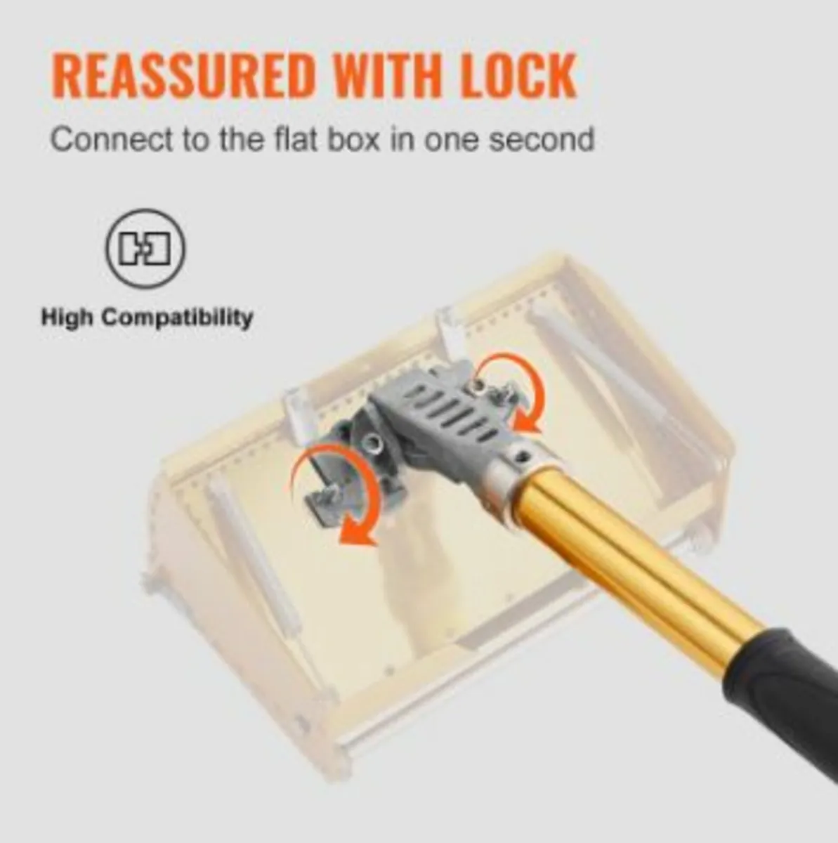 Drywall Flat Box Handle, 40''-64'', - Image 3