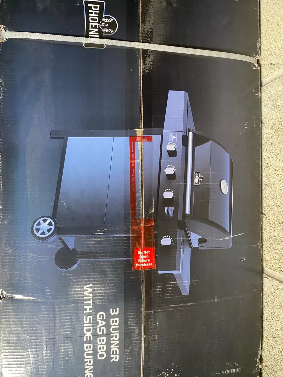 Phoenix 3 Burner Gas BBQ with Side Burner - Image 2